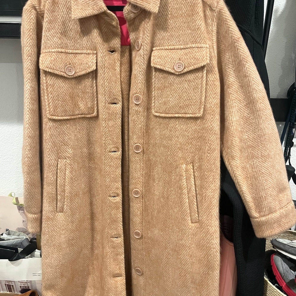 Women's Tan Coat